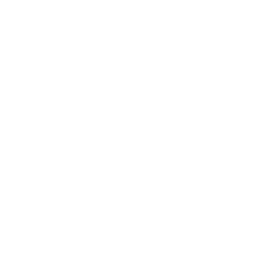 A simple white outline of a hand holding a tooth, symbolizing dental care, on a light gray background.